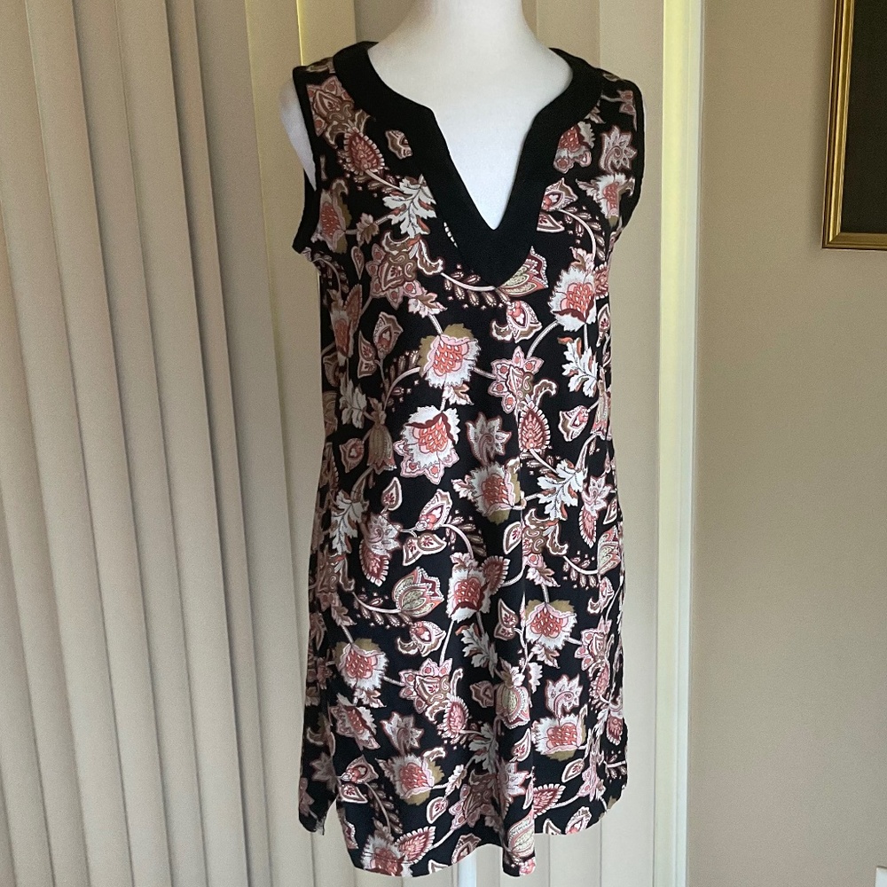 Lands End Cotton Sleeveless Dress/Cover-up Small Petite